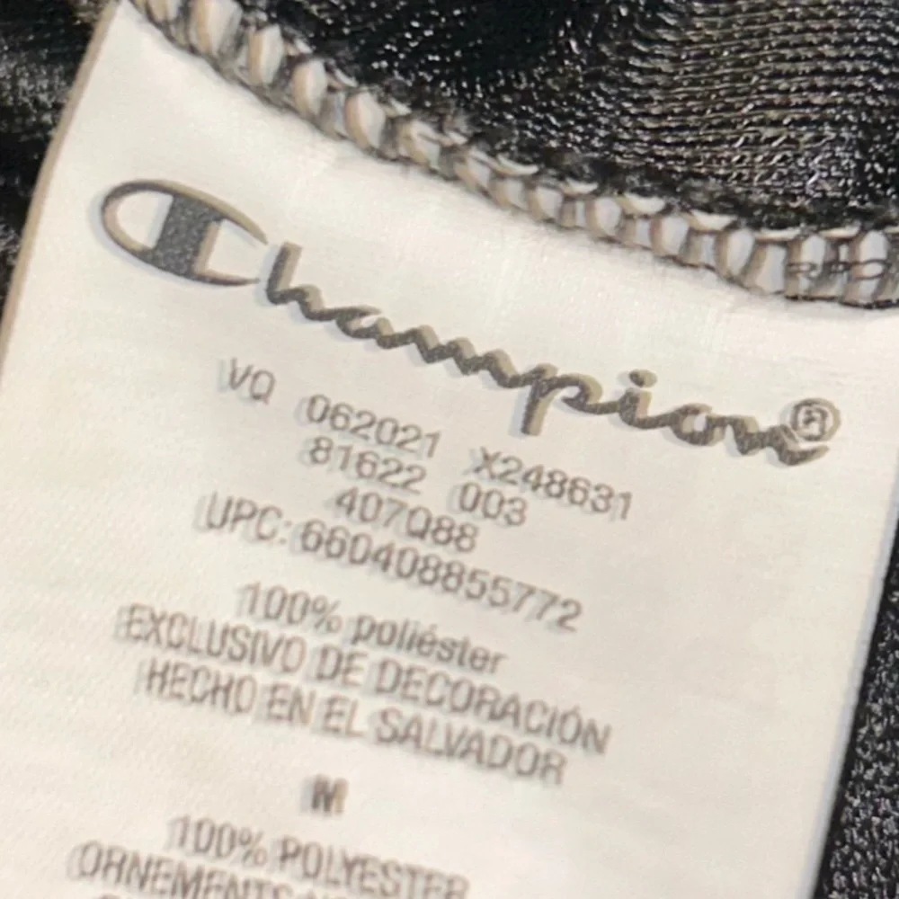 CHAMPION Men's Black Athletic Shorts Size Medium